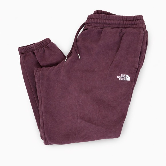 The North Face Pants - The North Face Brown Jogger Sweatpants Women’s Size XL Logo Fleece